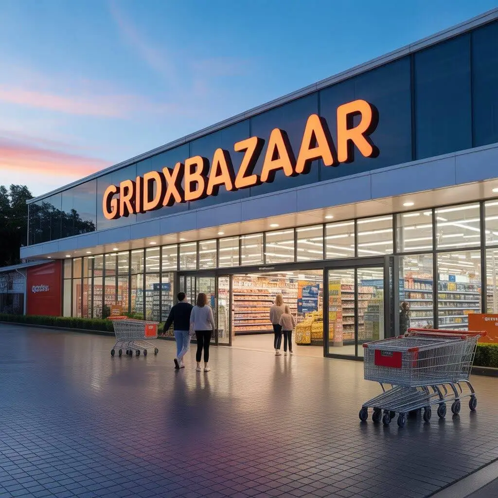 Modern Hypermarket Interior